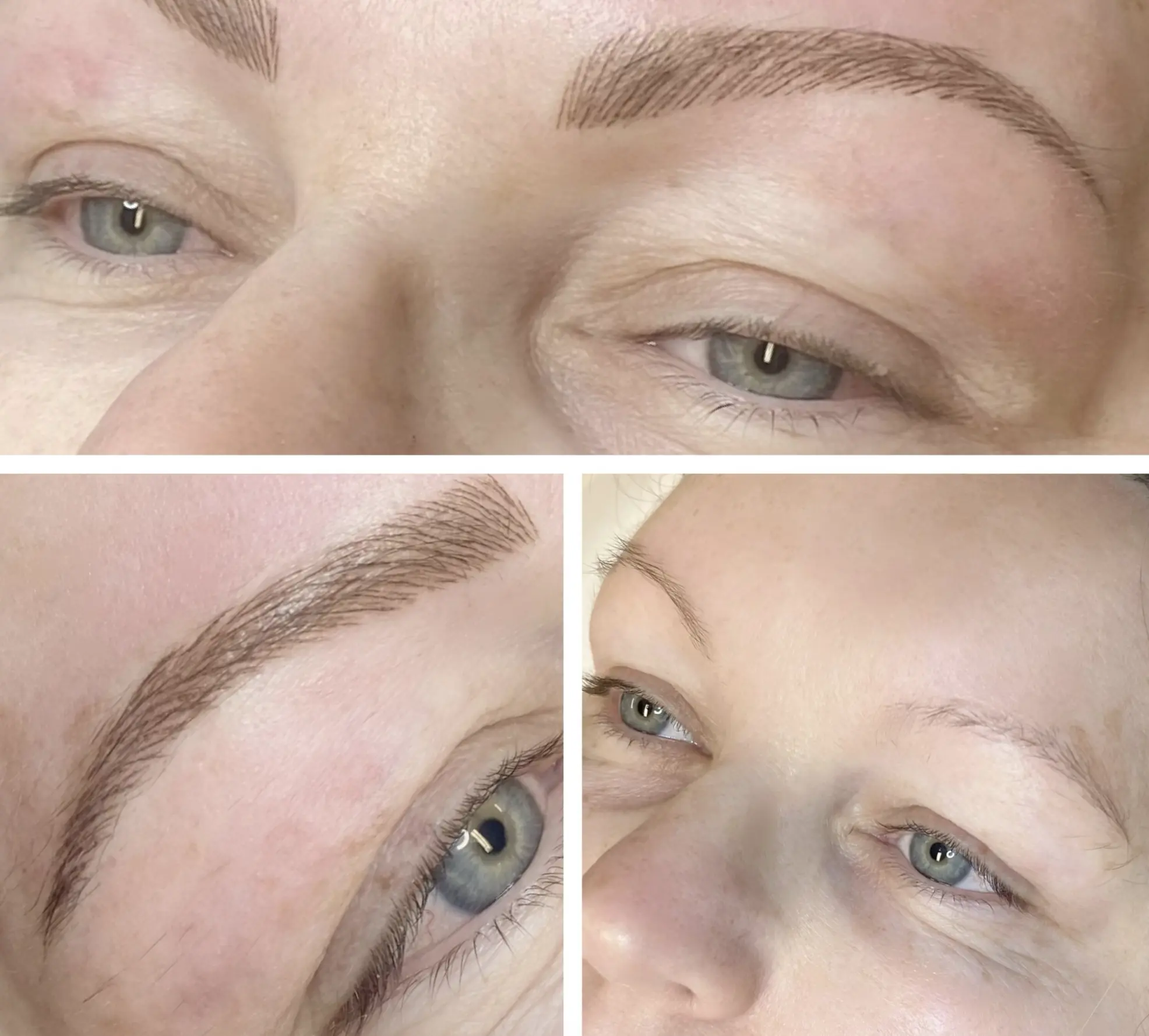 natural eyebrow tattoo