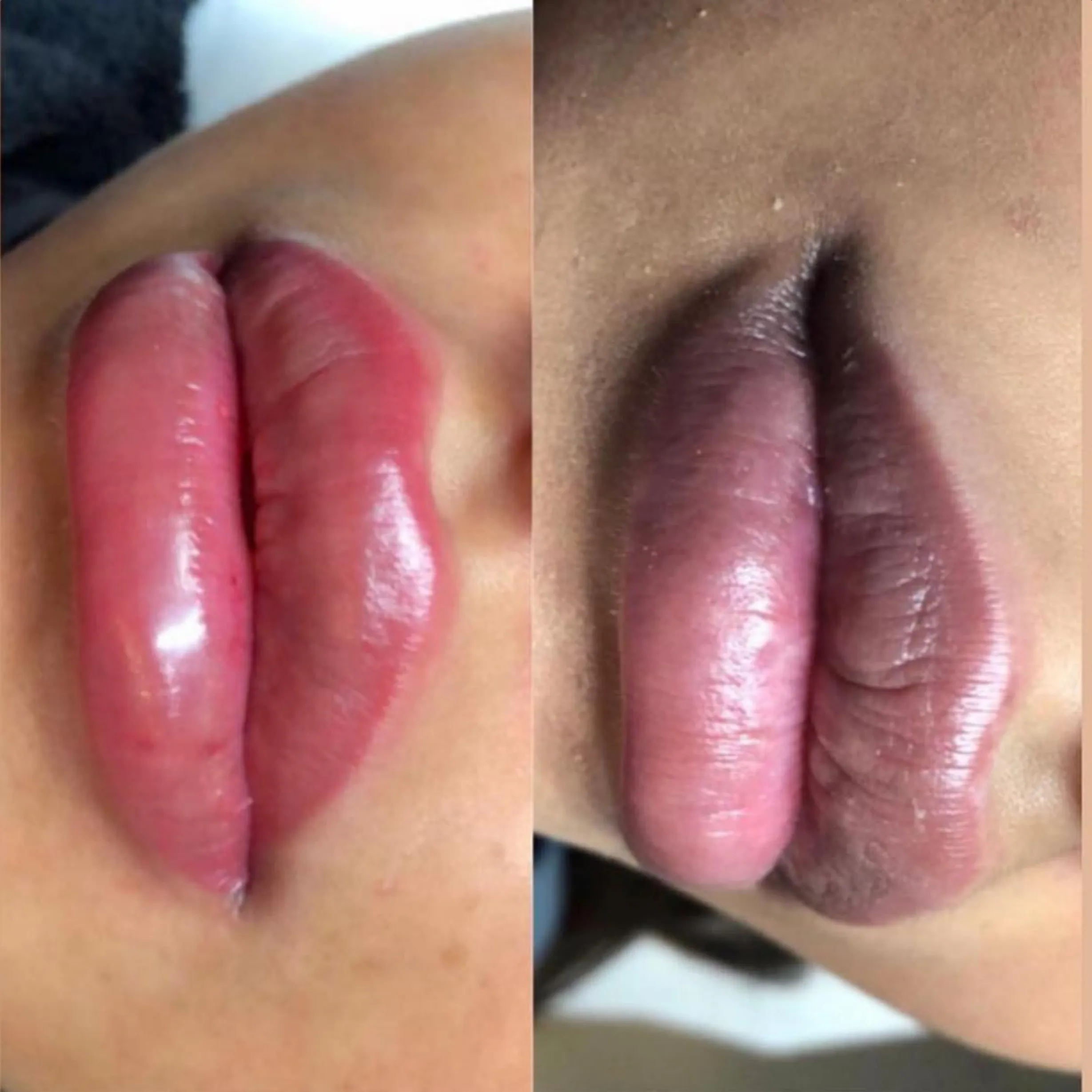 lip tattoo healing timeline